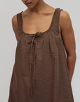 The Gabby Dress | Plaid Babydoll Mini Dress