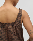 The Gabby Dress | Plaid Babydoll Mini Dress