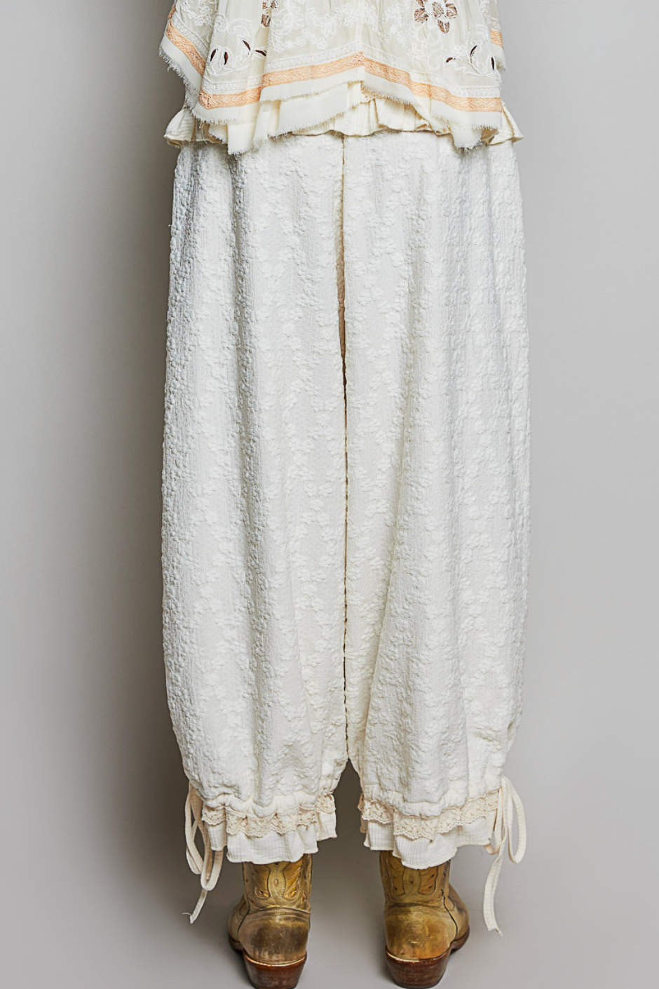 Jesse Lace Ruffle Pants