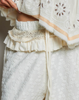 Jesse Lace Ruffle Pants