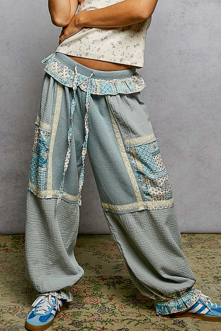 Esme Floral  Knit Pants