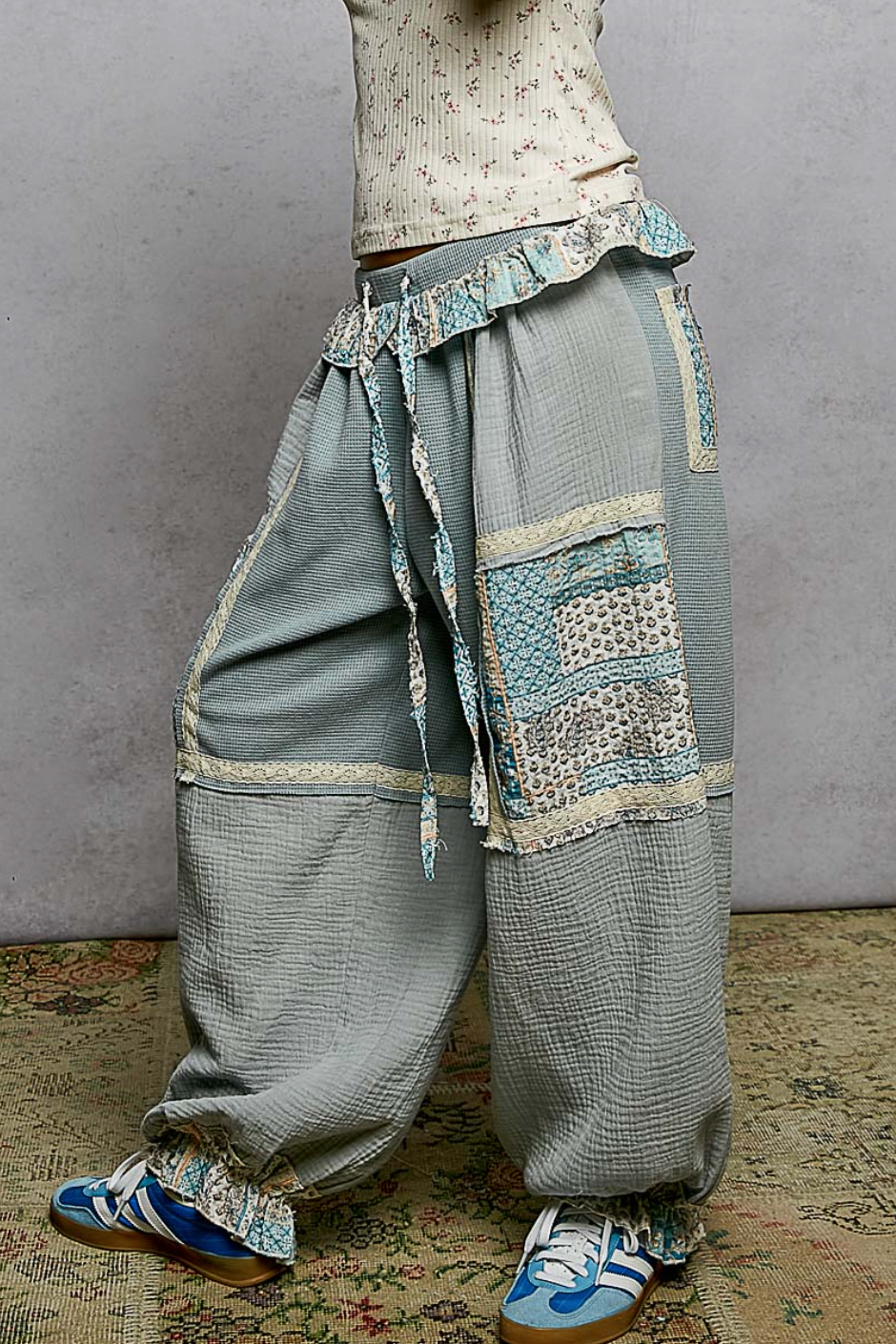 Esme Floral  Knit Pants