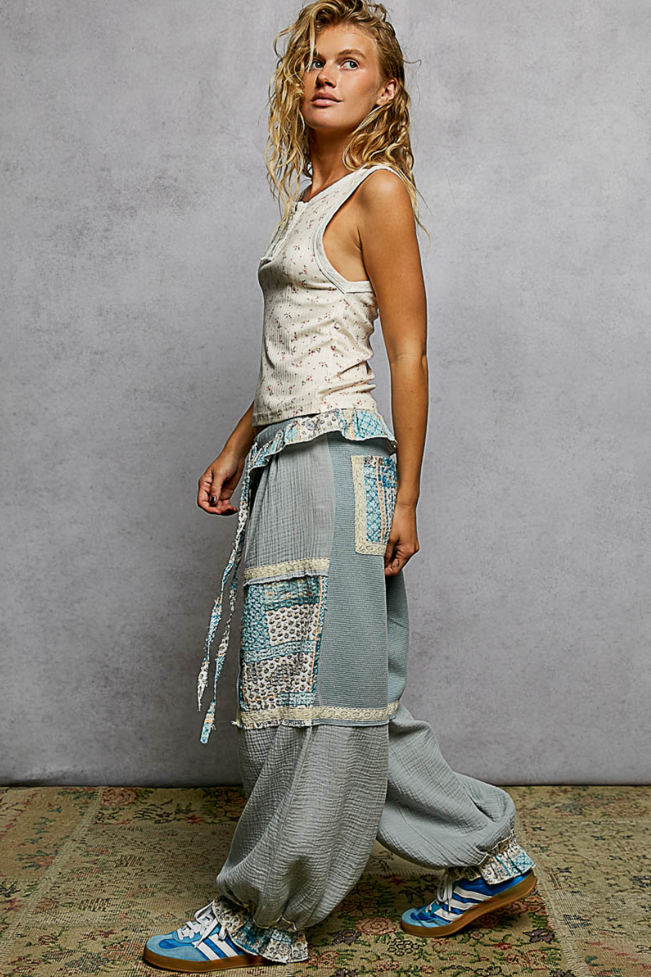 Esme Floral  Knit Pants