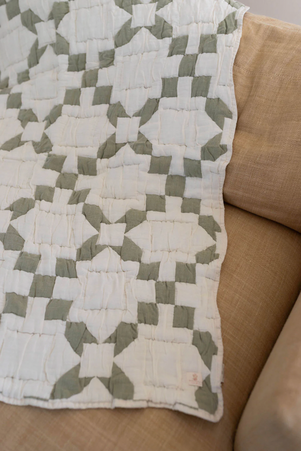 New Grain : cottage quilt - basil