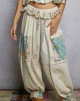 Zayda Ruffle Knit Jogger Pants