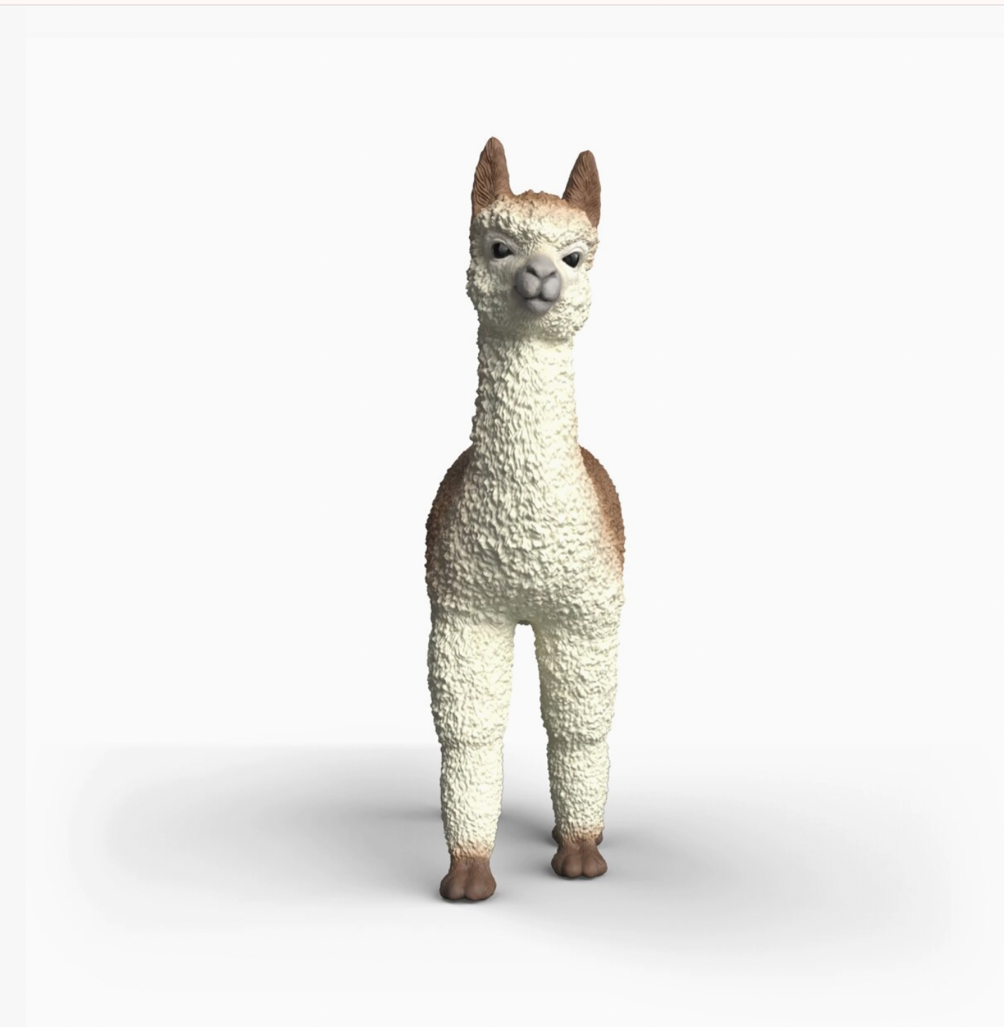 Alpaca Animal Toy Figurine - Schleich