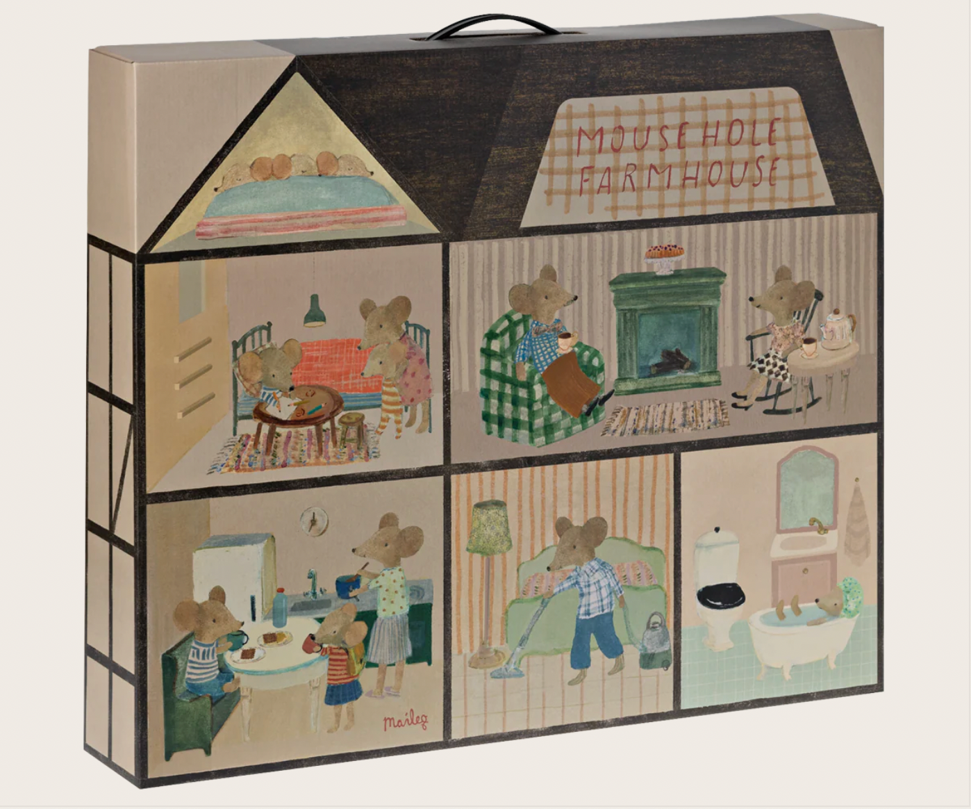 PRE ORDER Mouse hole Farmhouse, Maileg