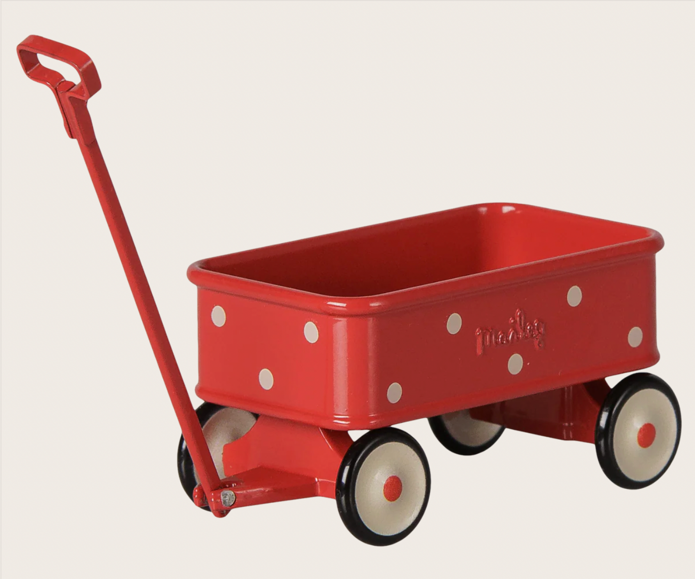 PRE ORDER - Wagon, Mouse - Red Maileg