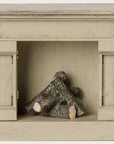 PRE ORDER Fireplace, Mouse - Off white Maileg