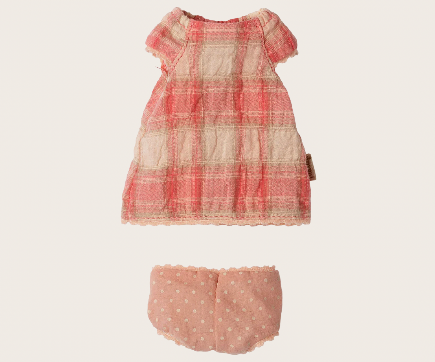 Dress, Teddy Junior - Coral Maileg