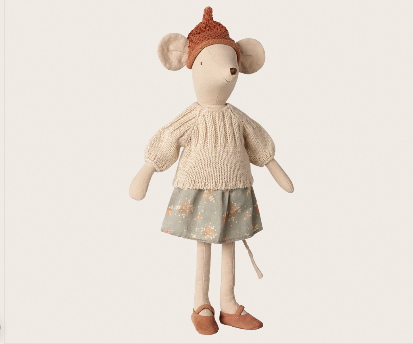 PRE ORDER Mouse, Medium - Skirt and sweater Maileg