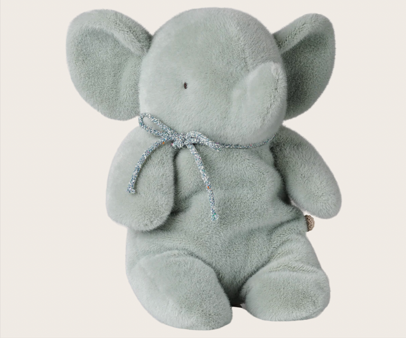 PRE ORDER Elephant plush, Medium - Soft mint Maileg