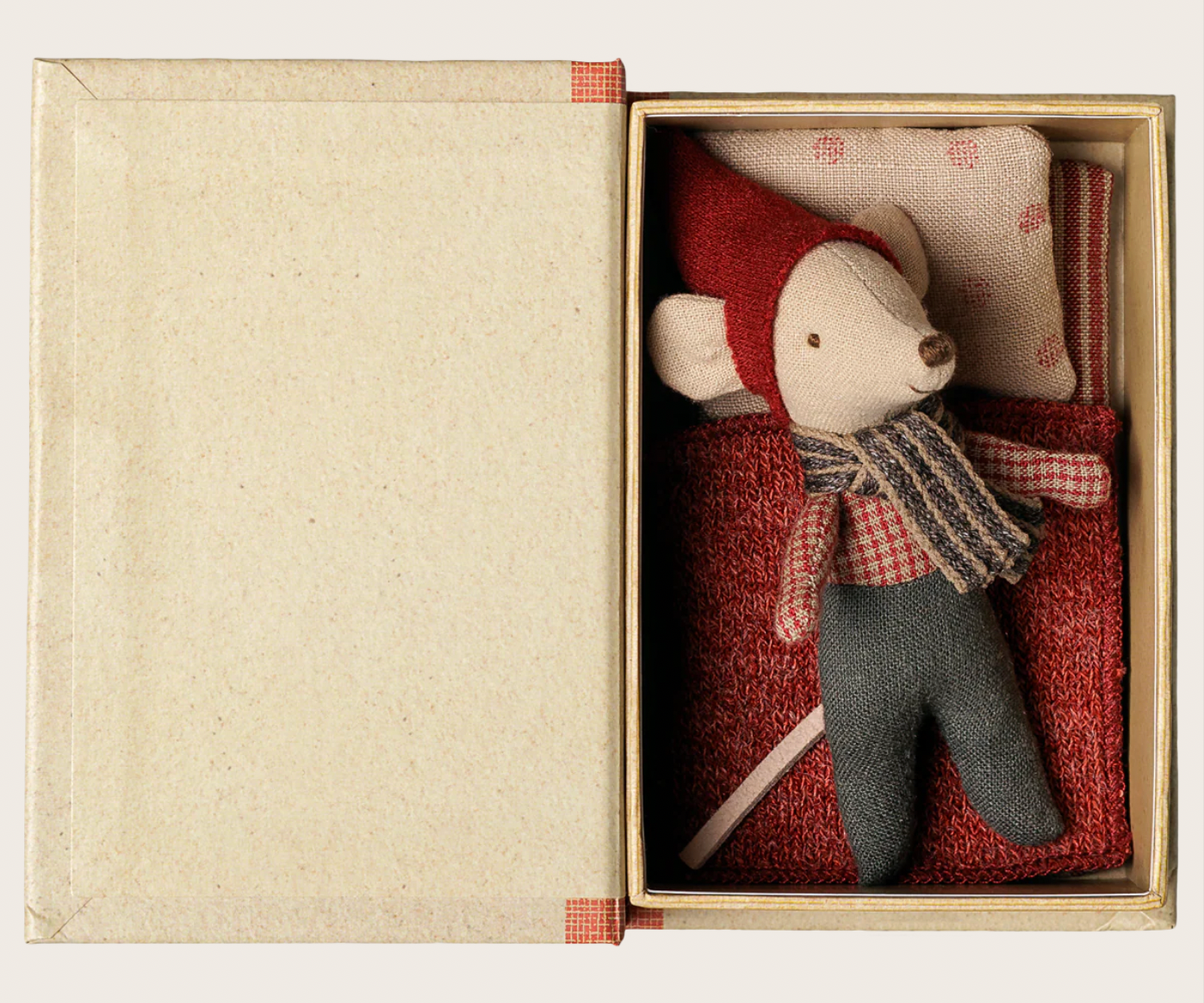 PRE ORDER Christmas mouse, Baby in book, Maileg