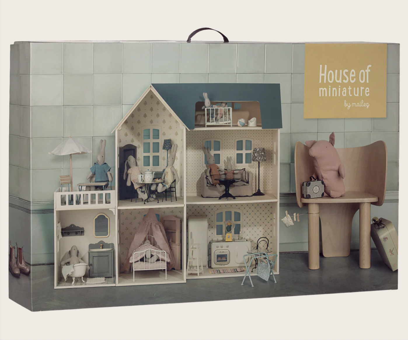PRE ORDER House of miniature - Dollhouse Maileg