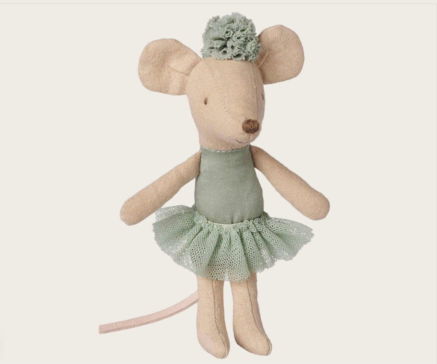 PRE - ORDER Ballerina mouse, Little sister - Vintage mint Maileg