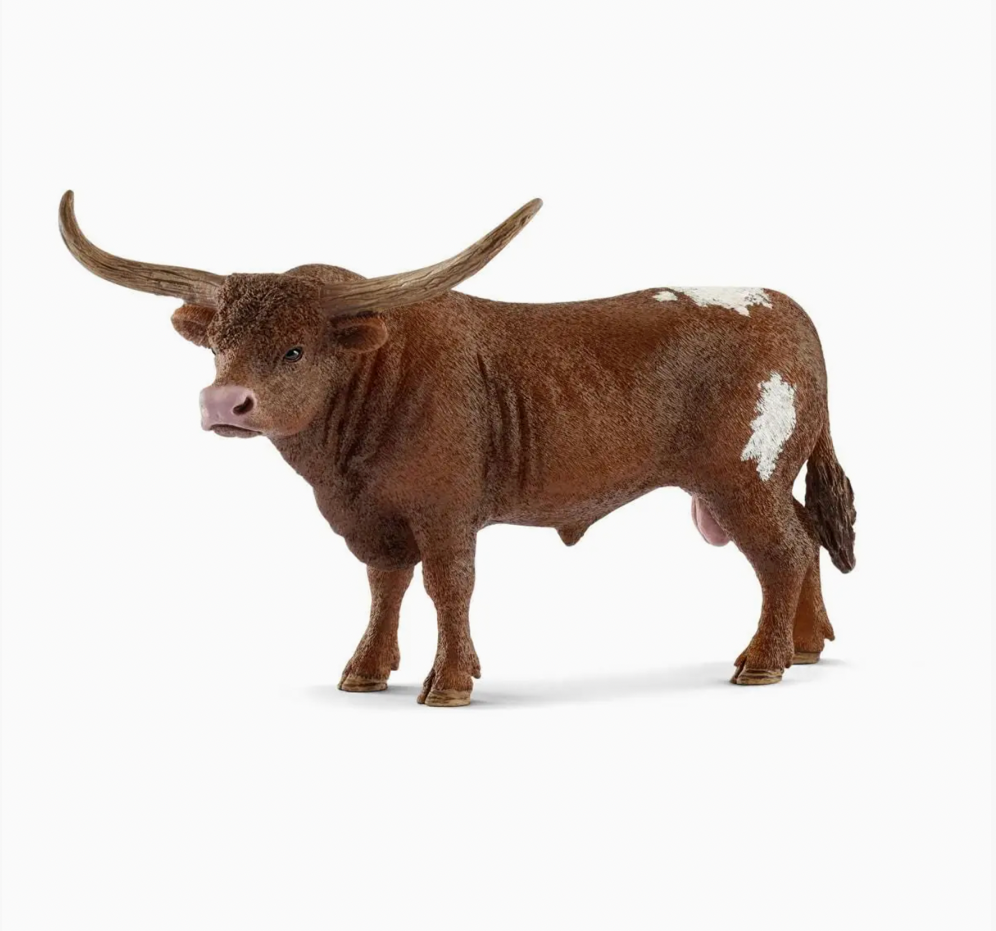 Texas Longhorn Bull Farm Animal Toy - Schleich