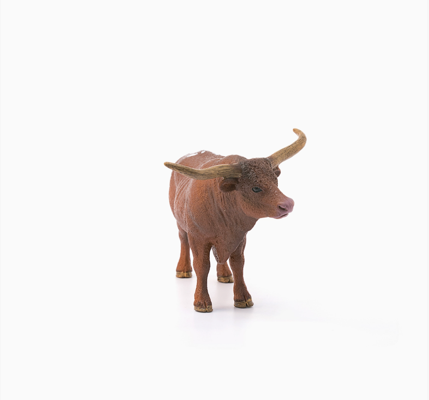 Texas Longhorn Bull Farm Animal Toy - Schleich