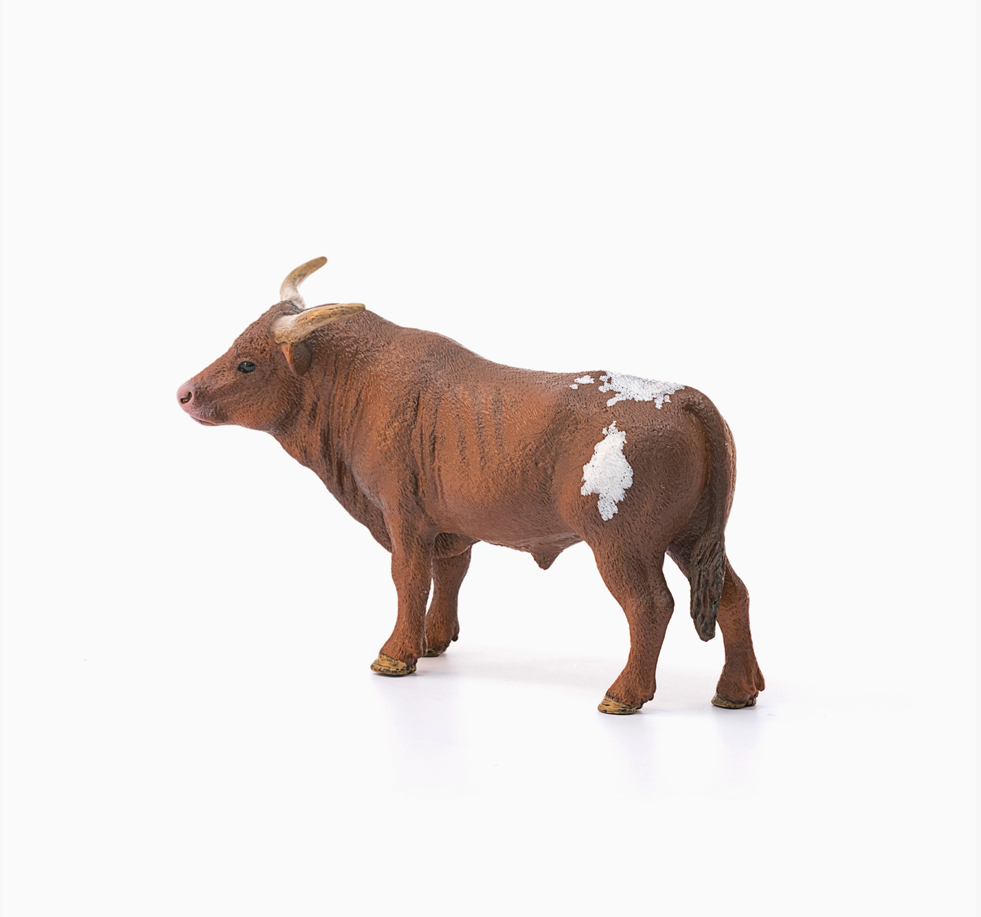 Texas Longhorn Bull Farm Animal Toy - Schleich