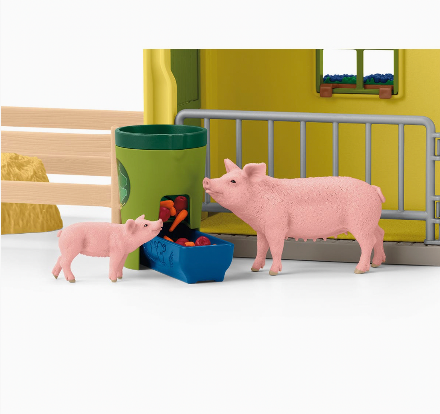 Large Farm (Yellow) Farm Figurine Toys Play Set Schleich