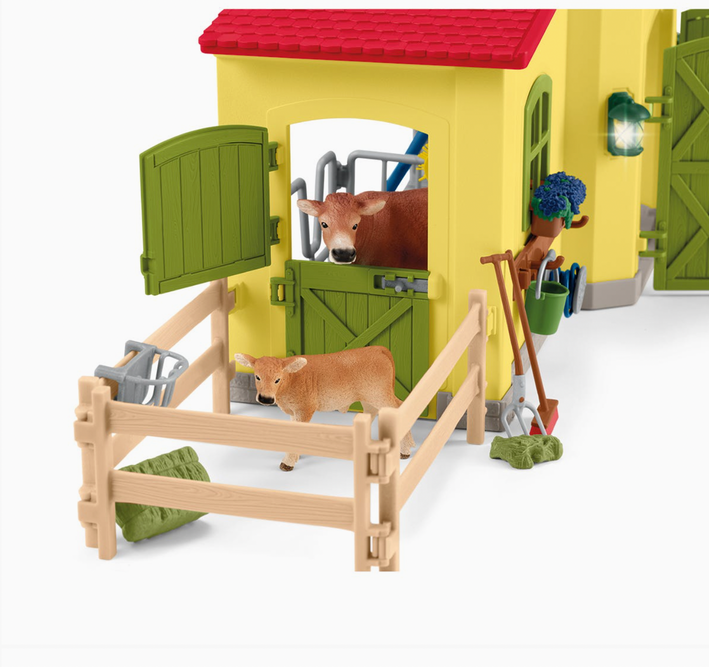 Large Farm (Yellow) Farm Figurine Toys Play Set Schleich