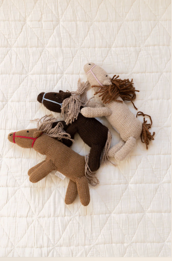 New Grain Knit Pony - Hank - cocoa