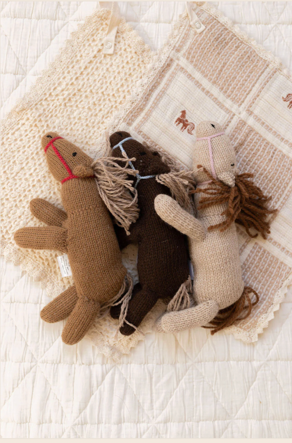 New Grain Knit Pony - Hank - cocoa