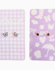 Colored Butterfly | Hypoallergenic & Screw-Back Earrings