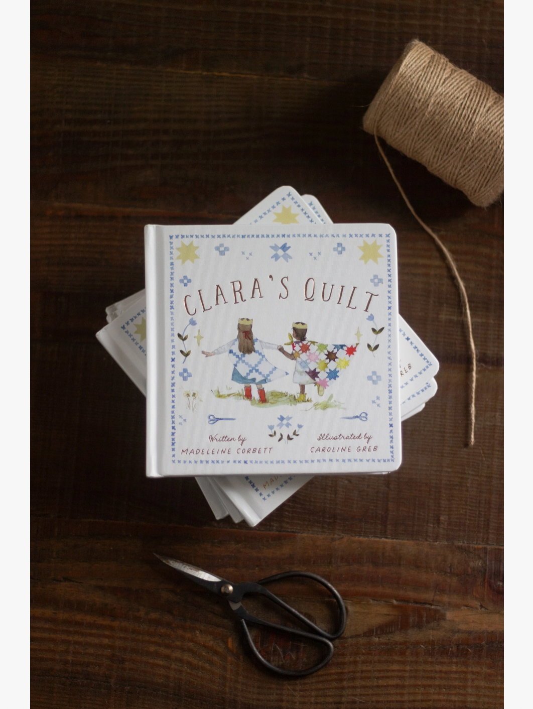 Clara's Quilt Board Book