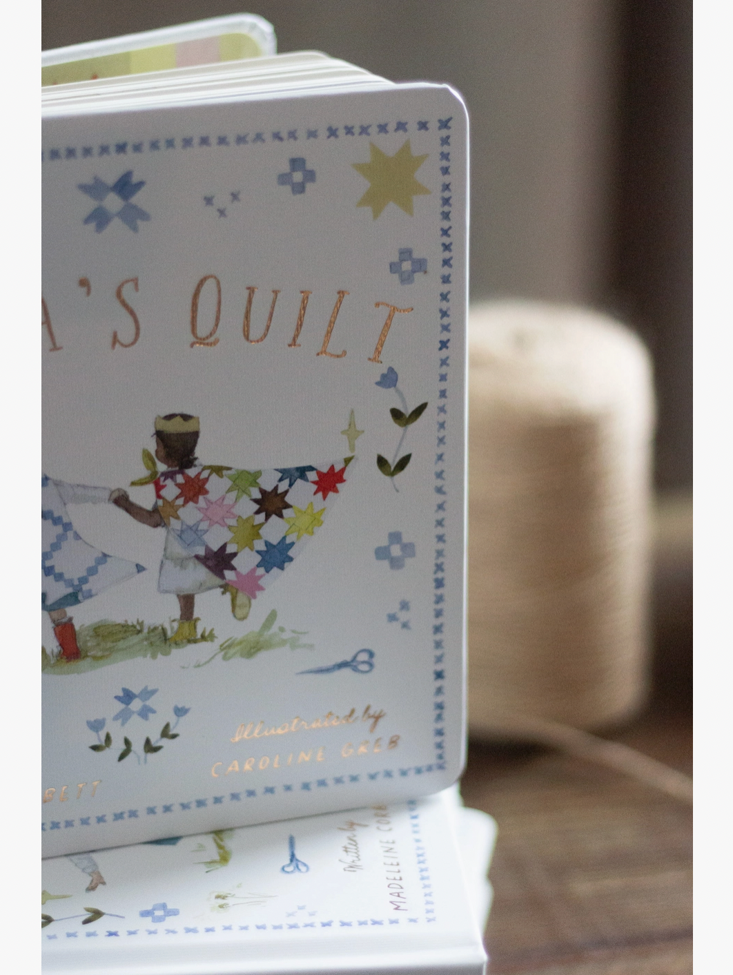 Clara's Quilt Board Book