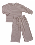 Childrens Striped Loungewear Set - Mebie Baby