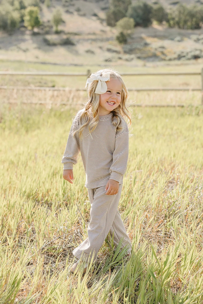 Childrens Striped Loungewear Set - Mebie Baby