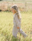 Childrens Striped Loungewear Set - Mebie Baby
