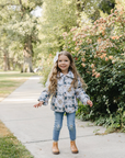 Childrens Patchwork Quilted Jacket - Mebie Baby