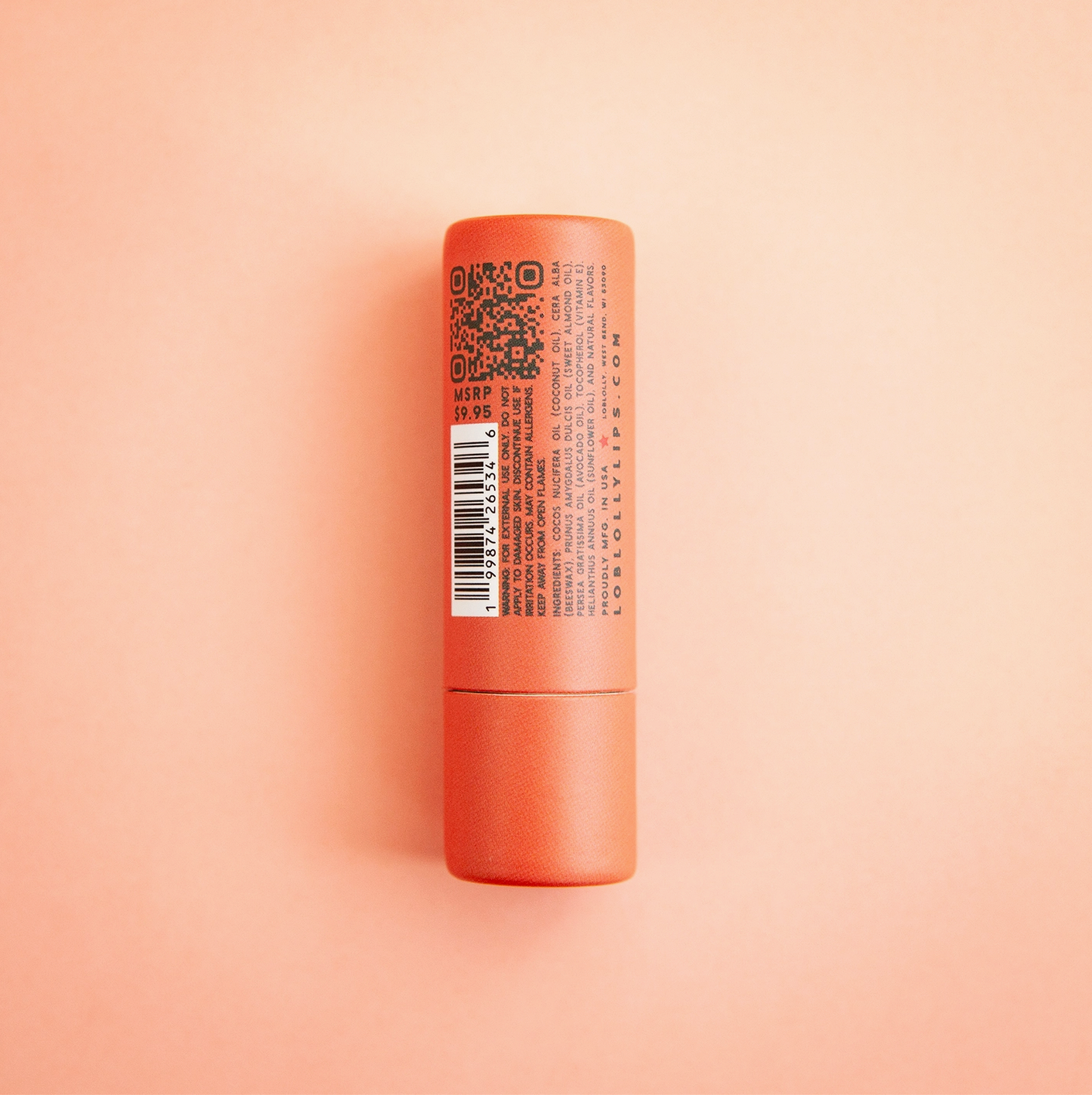 Blood Orange Raspberry Lip Balm