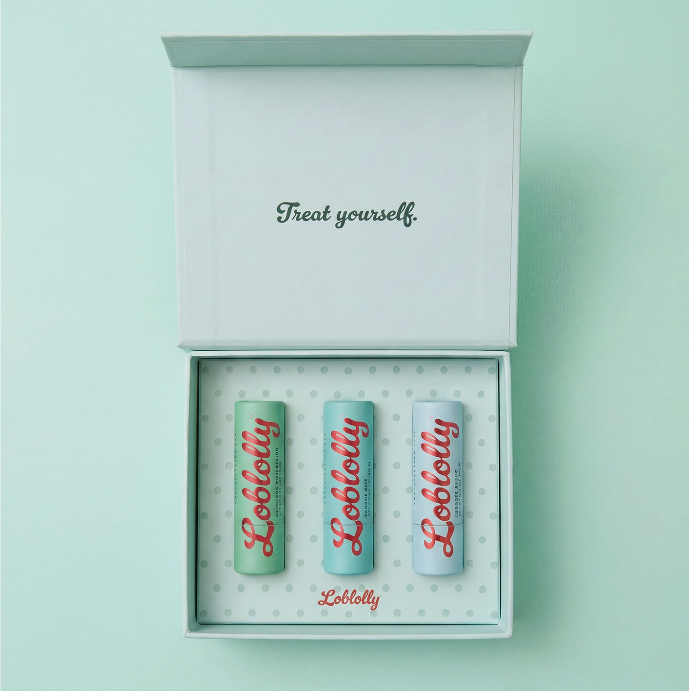 Lip Balm Gift Set Trio [Blue]