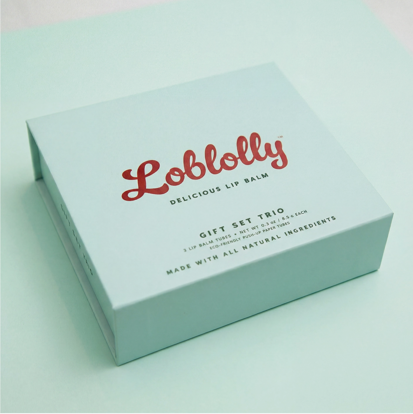 Lip Balm Gift Set Trio [Blue]