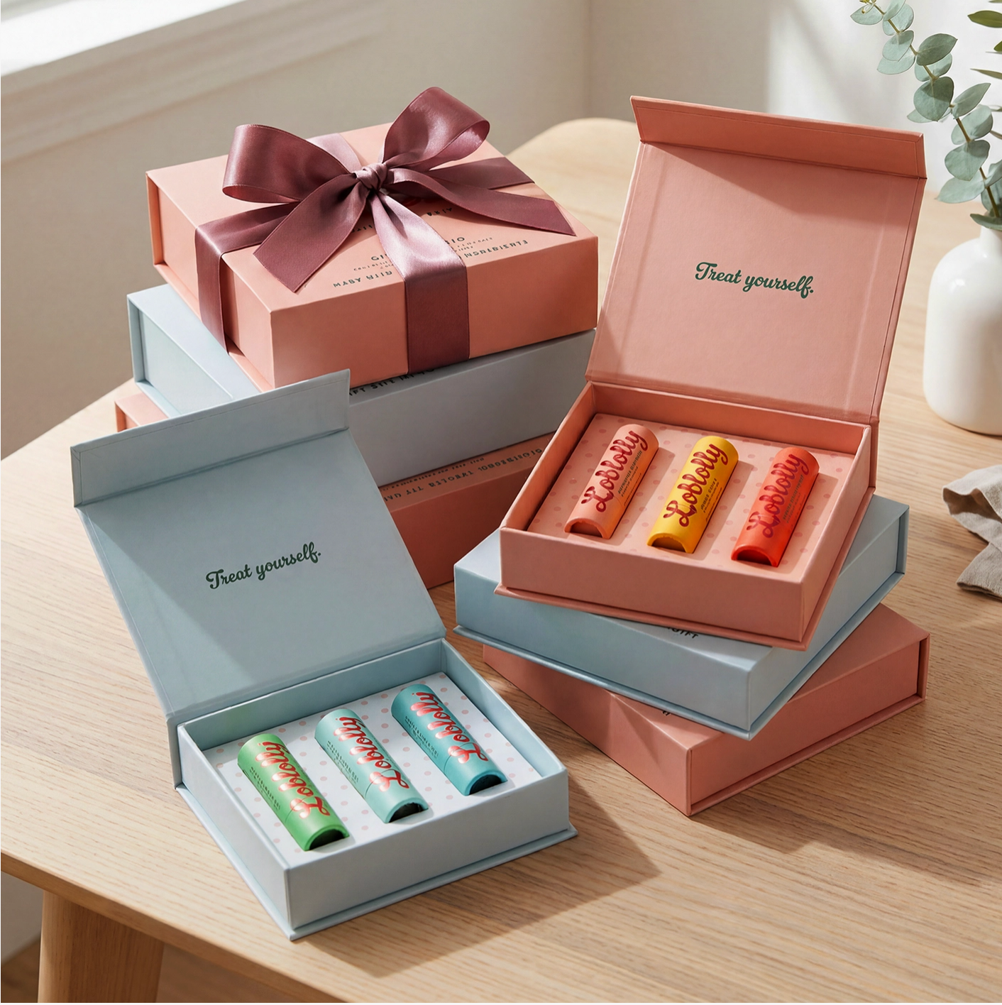 Lip Balm Gift Set Trio [Blue]