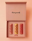 Lip Balm Gift Set Trio [Pink]