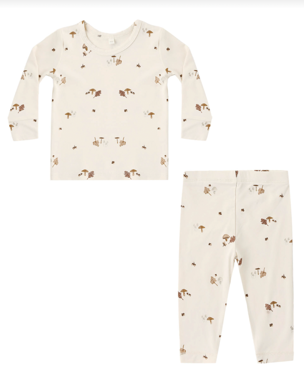 QUINCY MAE BAMBOO PAJAMA SET WOODLAND