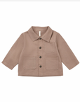 QUINCY MAE UTILITY JACKET ALMOND