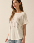 Floral Washed Graphic Tee