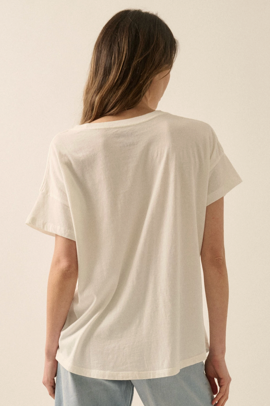 Floral Washed Graphic Tee