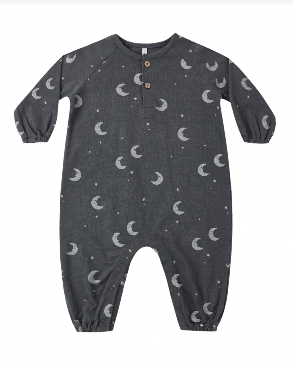 RYLEE + CRU HENLEY JUMPSUIT MOONS