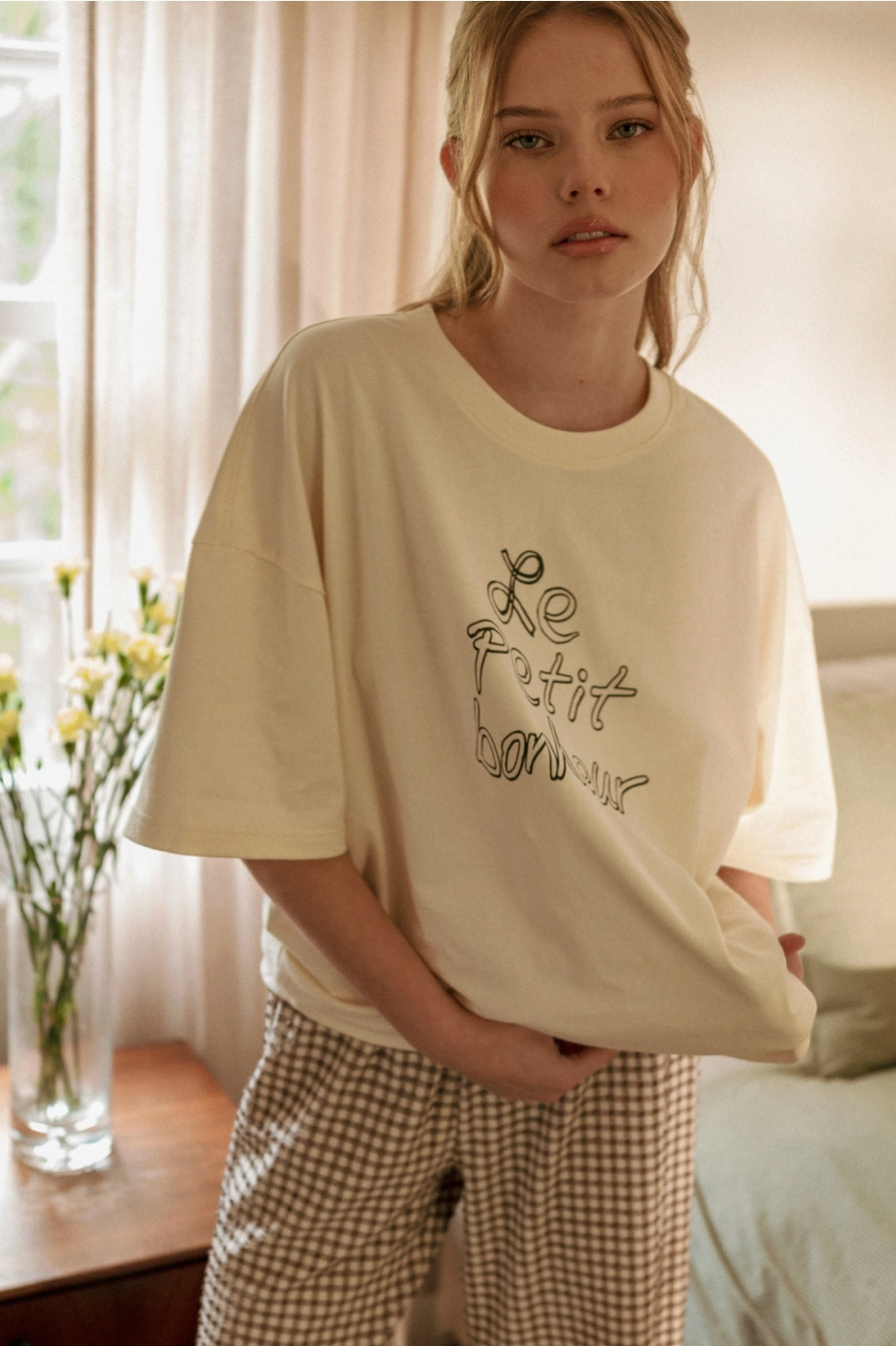 Le Petit Bonheur Print T Shirt