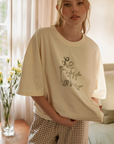 Le Petit Bonheur Print T Shirt