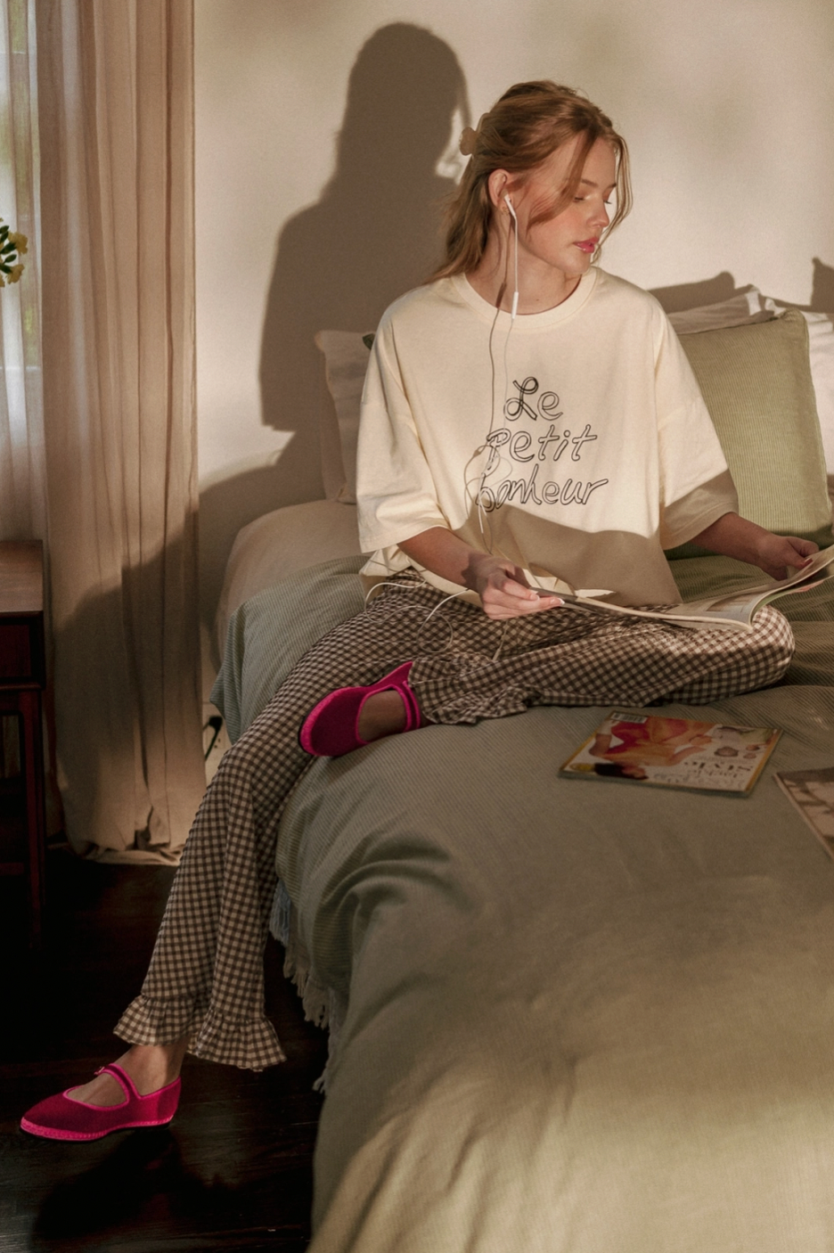 Le Petit Bonheur Print T Shirt