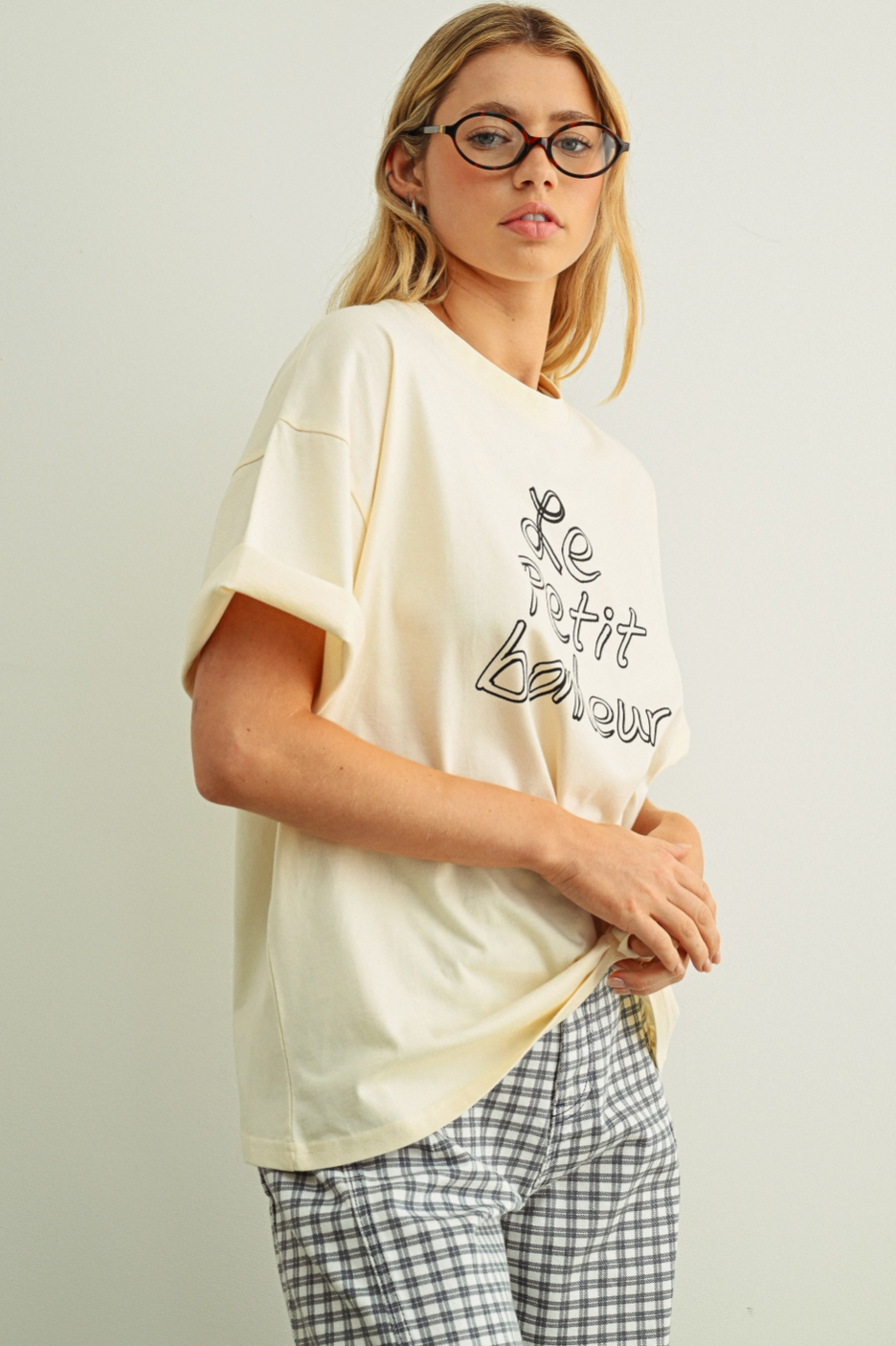 Le Petit Bonheur Print T Shirt