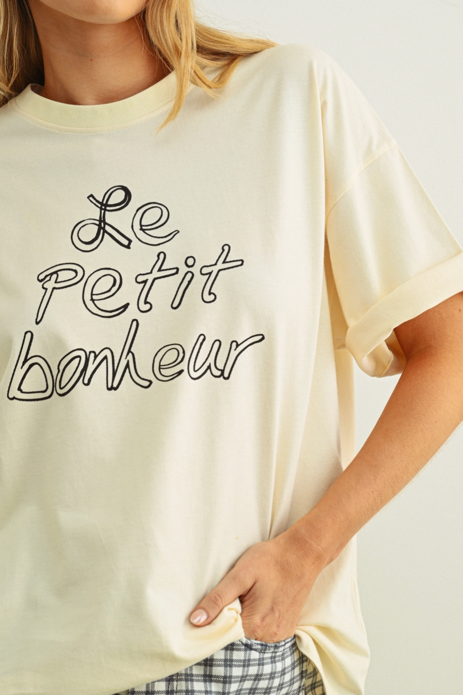 Le Petit Bonheur Print T Shirt