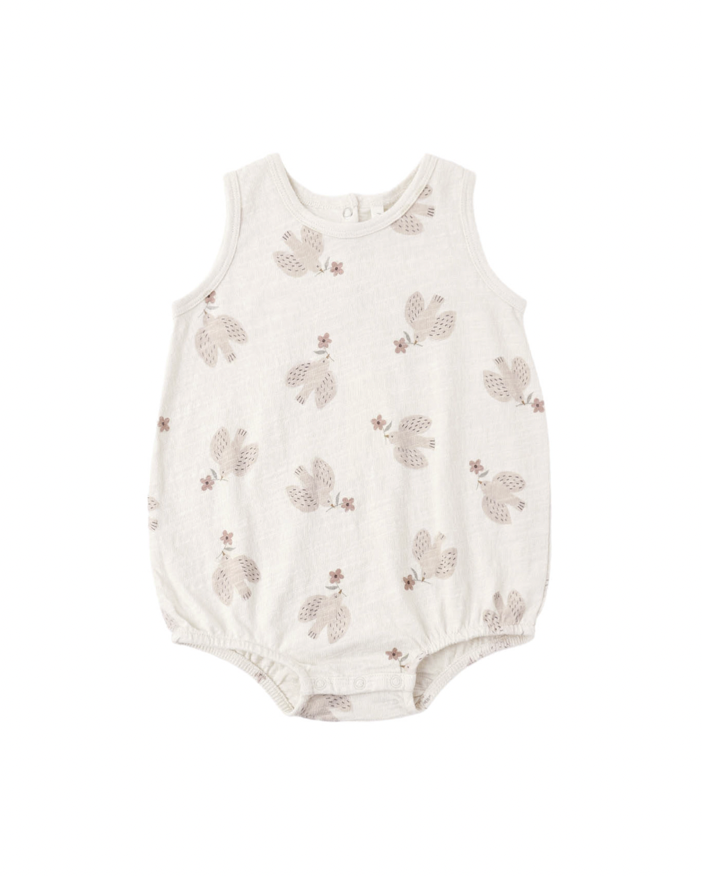 RYLEE + CRU BUBBLE ONESIE SPARROWS