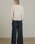 Petal Embroidered Blouse